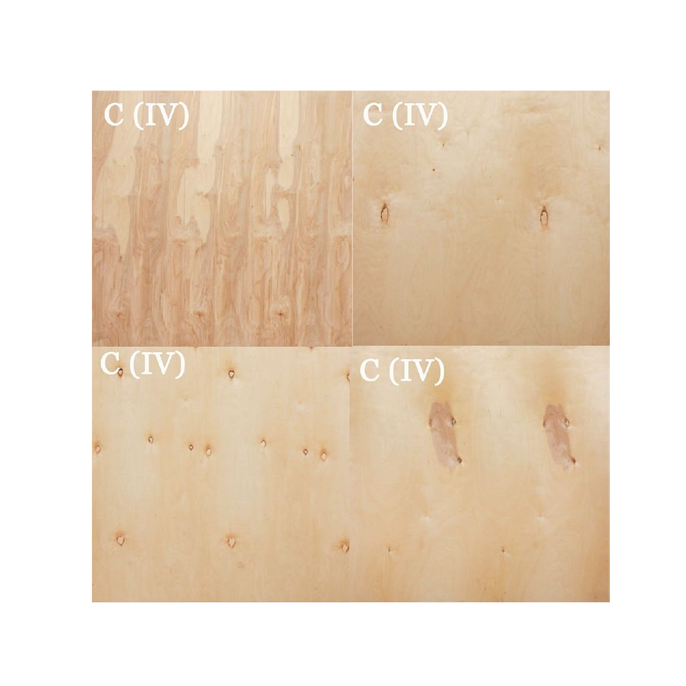 Low Grades Birch Plywood(CP/CP, CP/C, C/C)