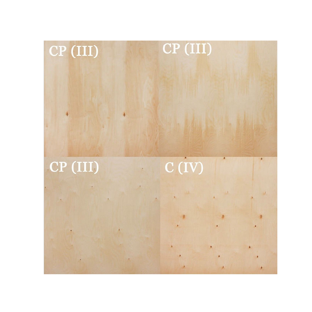 Low Grades Birch Plywood(CP/CP, CP/C, C/C)